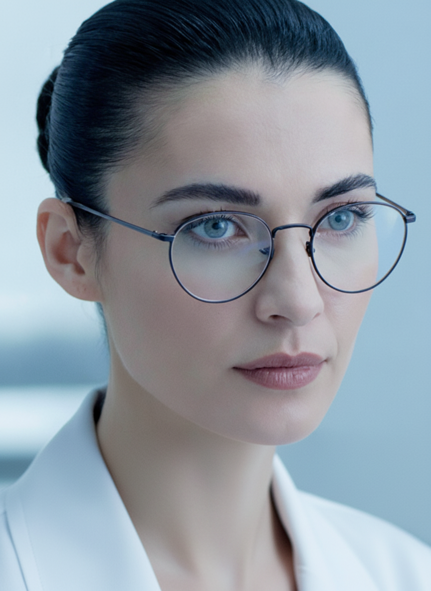 Elena — studio, neutral expression