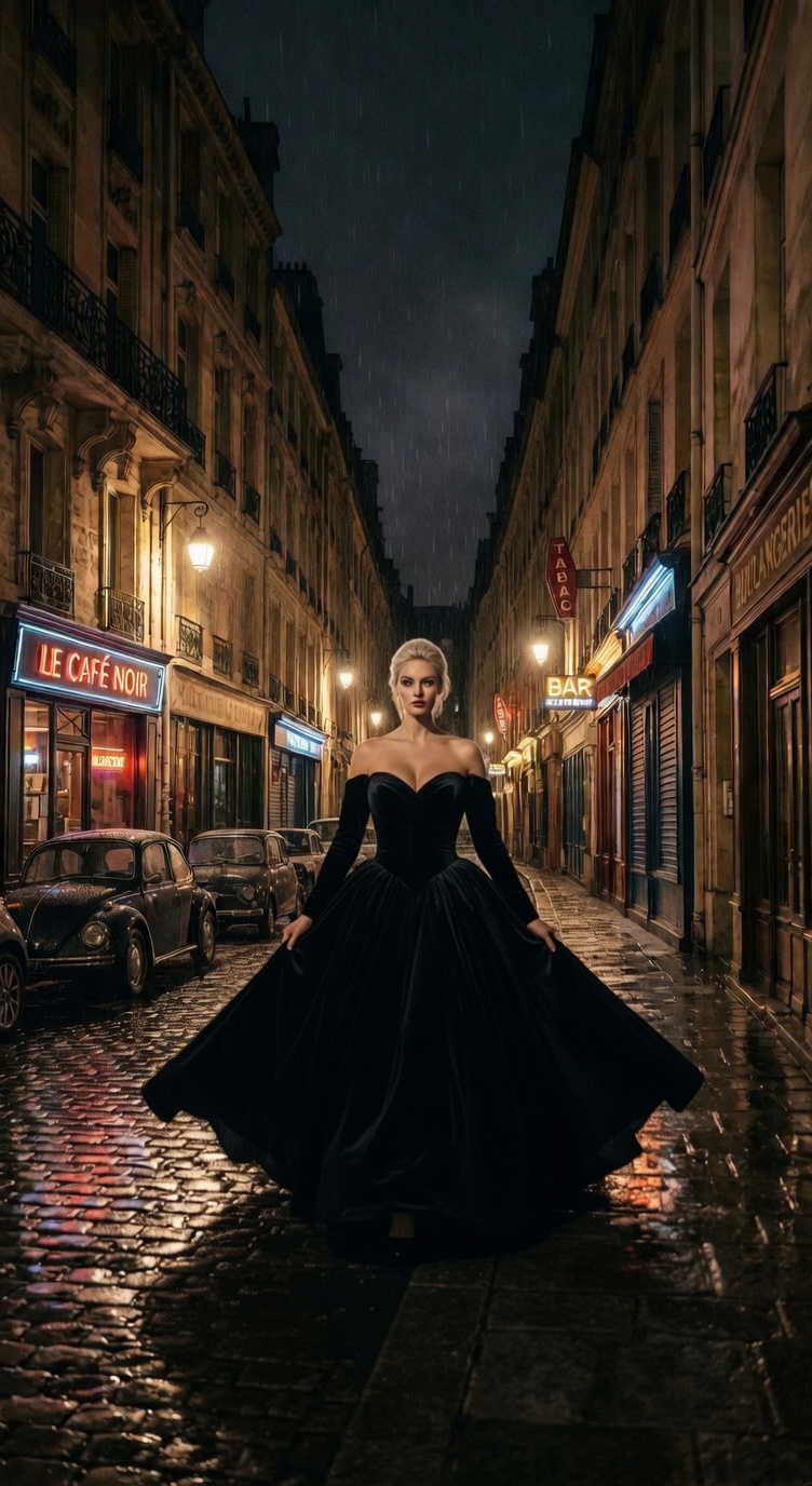 Rain street walk